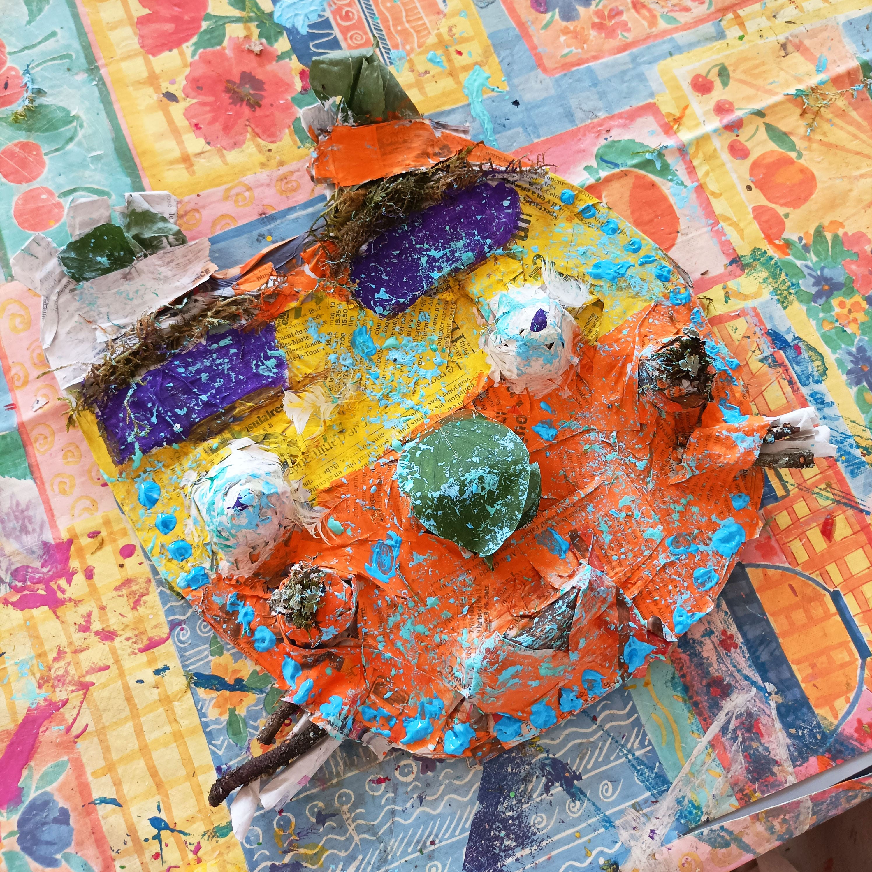 Atelier Maison de Courcelles, masque finalisé