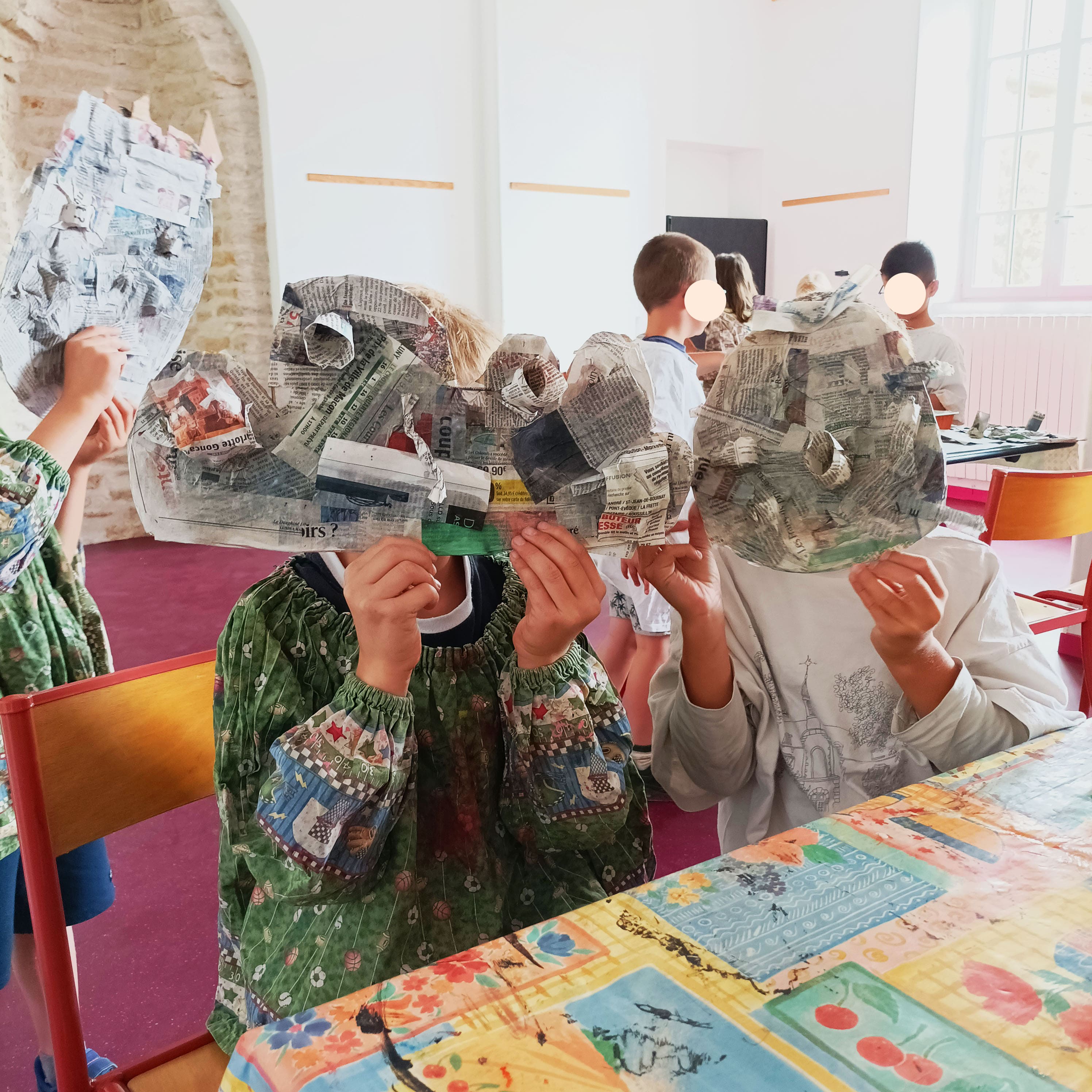 Atelier Maison de Courcelles, papier mâché