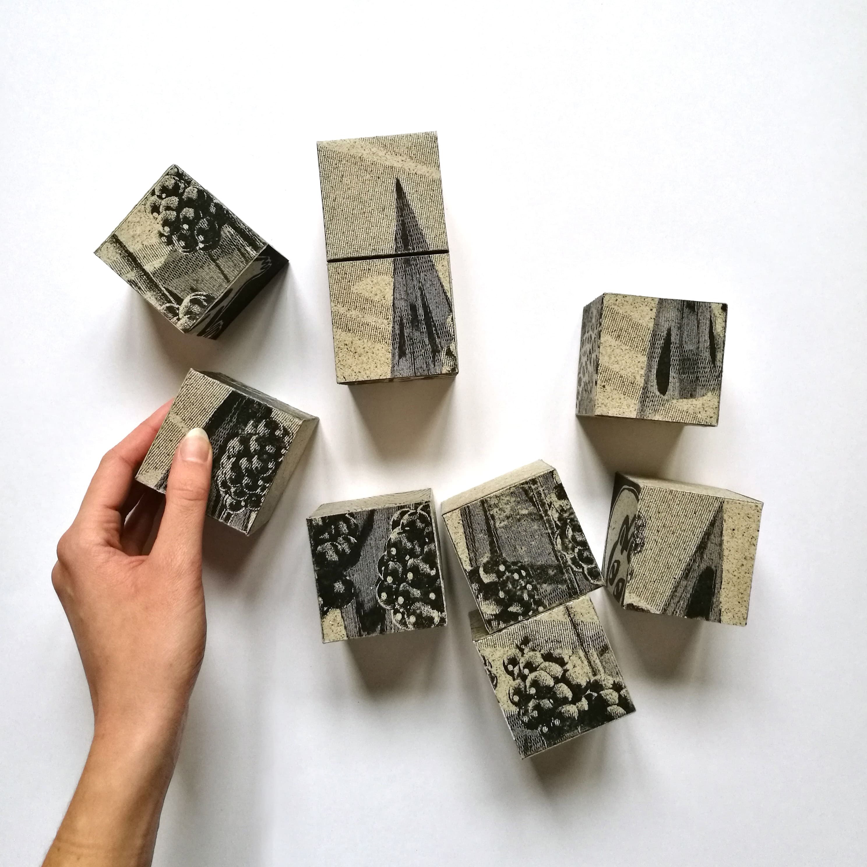 Panthère, puzzle cubes