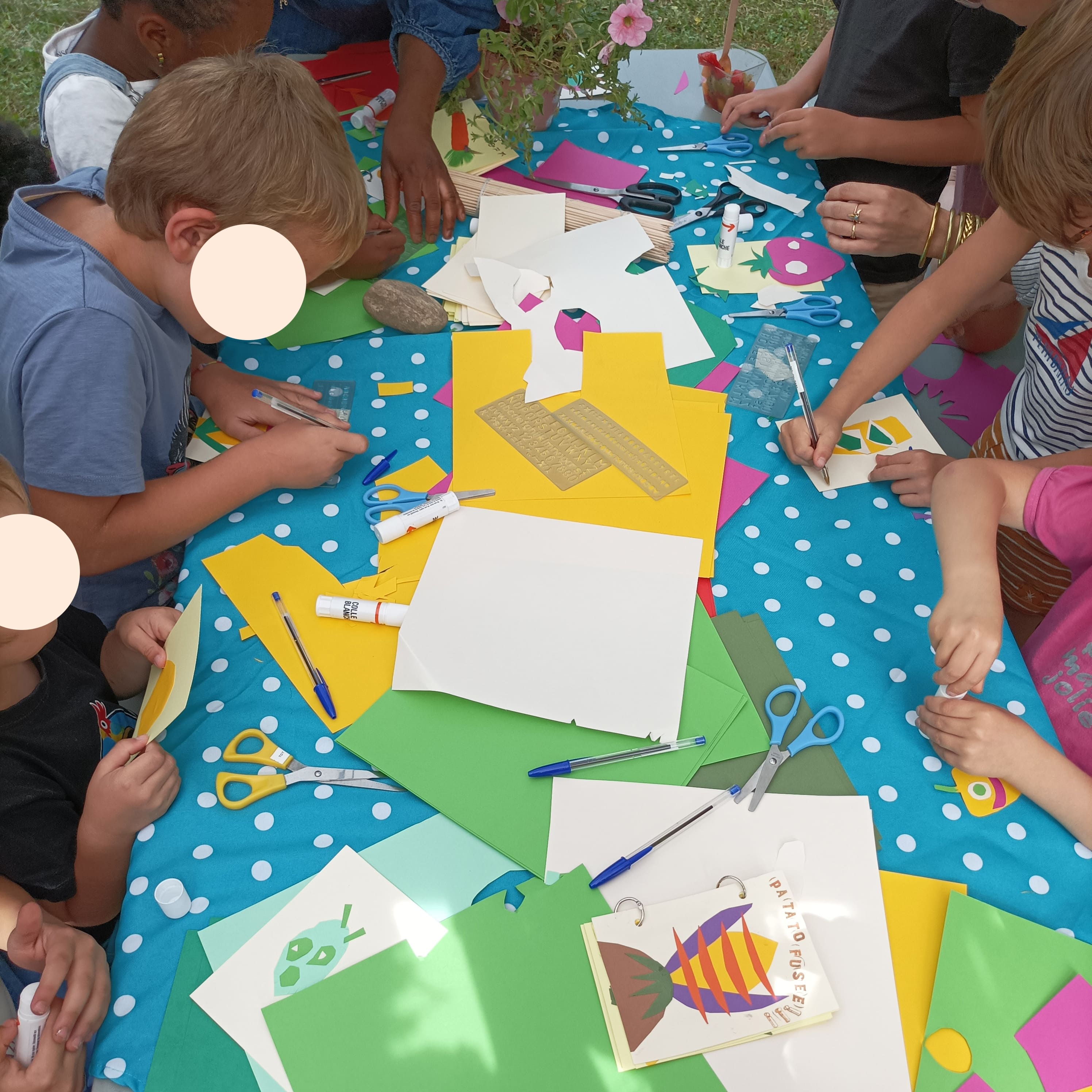 Atelier Jardin de l’UTAMS, atelier en extérieur